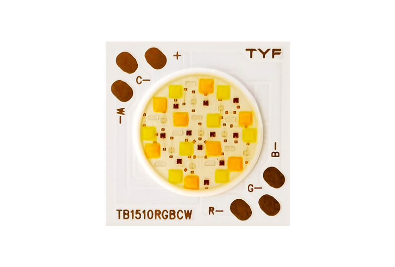 Dimmable And Tunable COB LED High CRI Ra80/Ra90/Ra95 TB9-1510-RGBCW